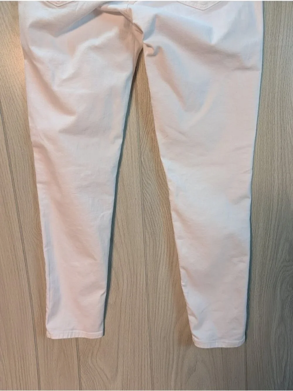 AG Adriano Goldschmied Jeans Sz 31R The Legging Ankle Super Skinny White